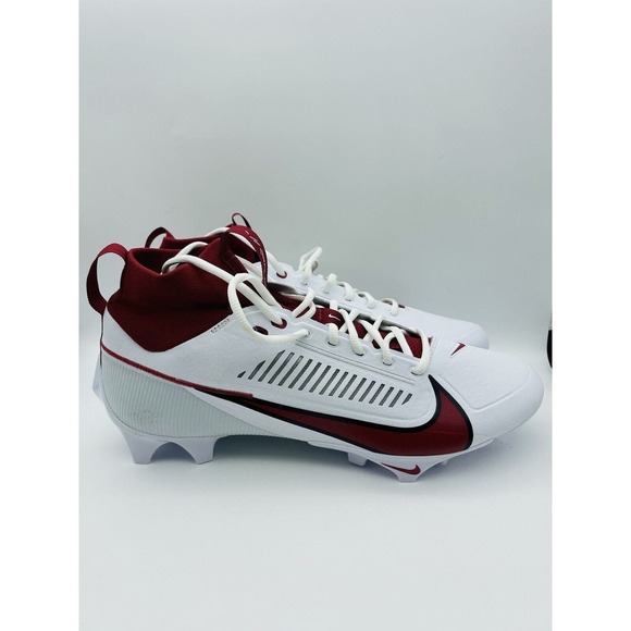 Nike Vapor Edge Pro 360 2 TB Mid White Team Crimson FJ1581-160 Men’s Size 12 - Picture 3 of 12